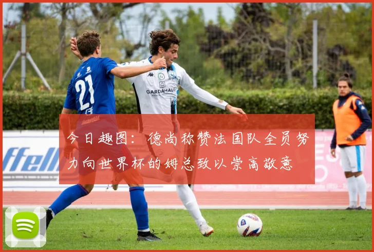 今日趣图：德尚称赞法国队全员努力向世界杯的姆总致以崇高敬意